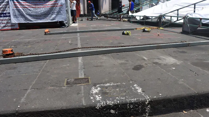 Placa Plaza Regina en Xalapa